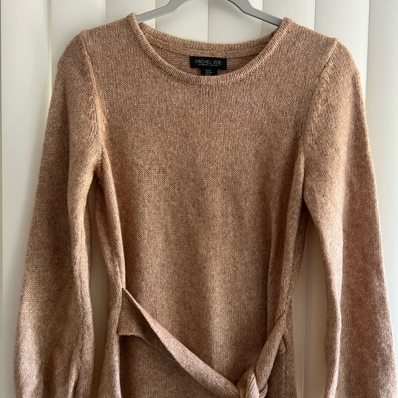 RACHEL ZOE Sweater Dress W/belt - Picture 5 of 7